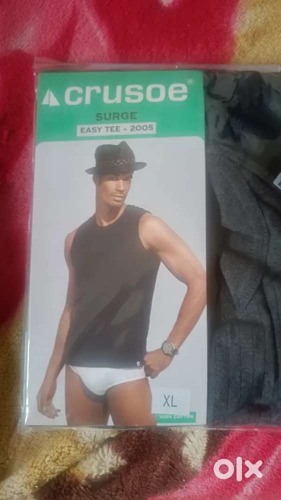 Branded sleeves less TSHIRT brand new with original packaging