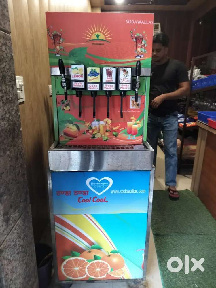 Soda vending machine