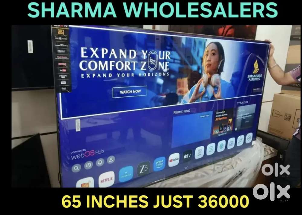 65 inch Smart Android Led Tv, Big Tv Big Happiness