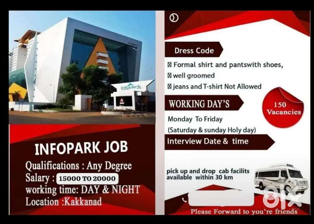 INFOPARK VACANCY