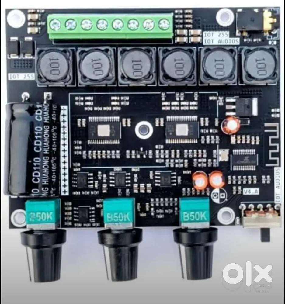 tpa3116d2 amplifier board with 24w IOTaudios DC 24V 4A 6A