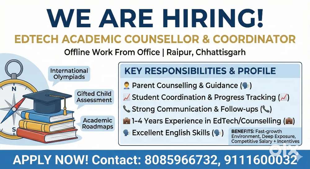 Academic Coordinator at Raipur