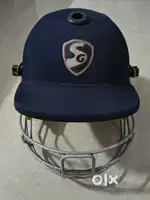 Almost New SG Cricket Helmet