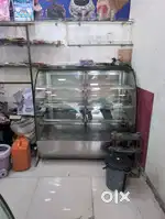 Non cooling cake counter
