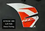 KTM RC 200 Used Fairing n Hunter Sump Guard In Good Condition