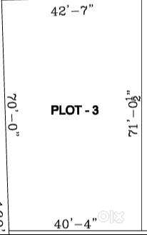 2922 sq ft plot in Kottivakkam