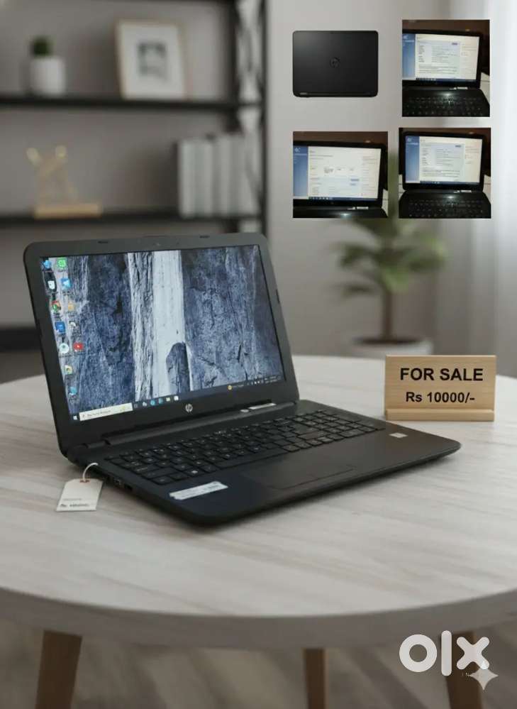 HP laptop  4GB  1TB