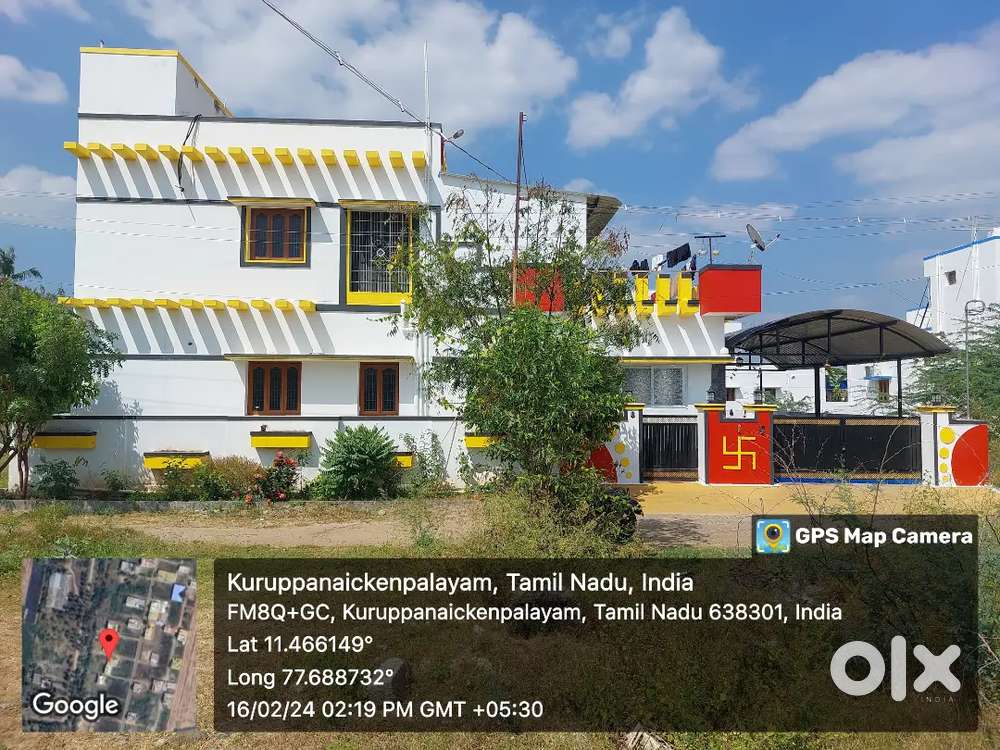 House for sale new bypass Vinayaganagar,kuruppanaiyakanpalayam,bhavani