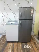 Samsung top load Fully automatic washing machine and refrigerator