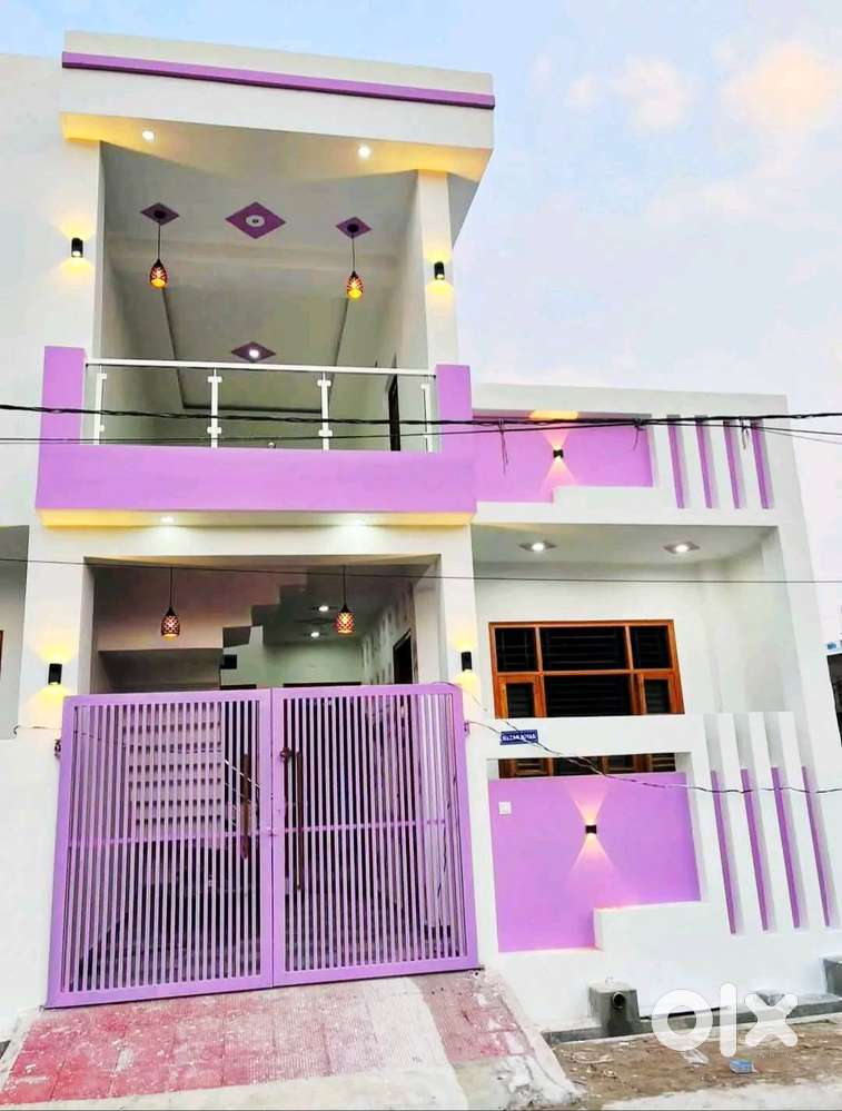 लखनऊ की नई योजना के नजदीक मकान सीतापुर रोड पर LDA योजना फुल कंपलीट घर