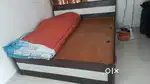 Double bed with mattress detachable 6*6