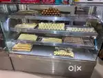 Cold Display counter and plane sweet display counter.