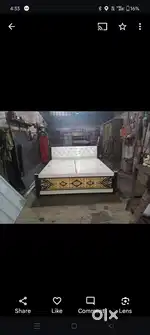 M s steel box bed