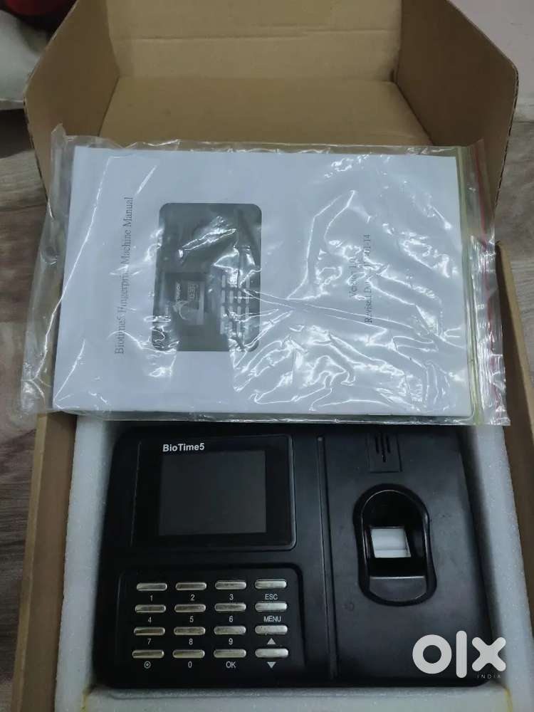 Biometric fingerprint Machine