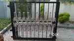 Solid Iron gate 9 feet long
