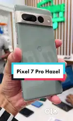 GOOGLE PIXEL 7PRO HAZEL COLOUR AVAILABLE WITH BOX CABLE