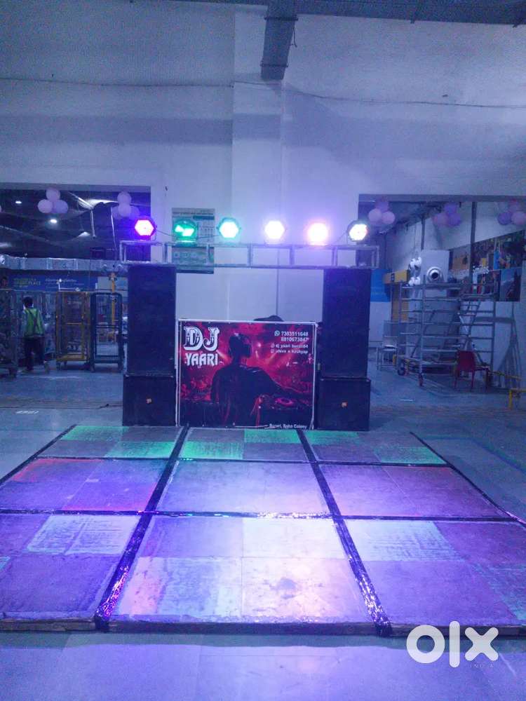 Dj 2 top 1 dubal ki bass 500 watt amplifier 9 floor 4/4   mixer  75000