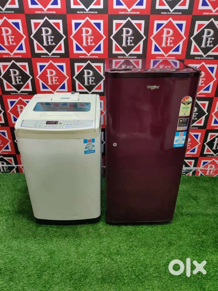 // Whirlpool ice magic single door and Samsung air turbo low price :/
