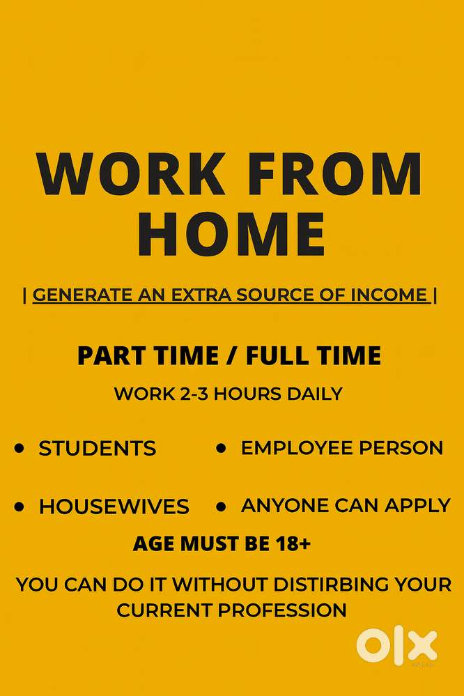 Work from home opportunities