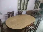 This is new Dining table 6 seat and this is my housepoening