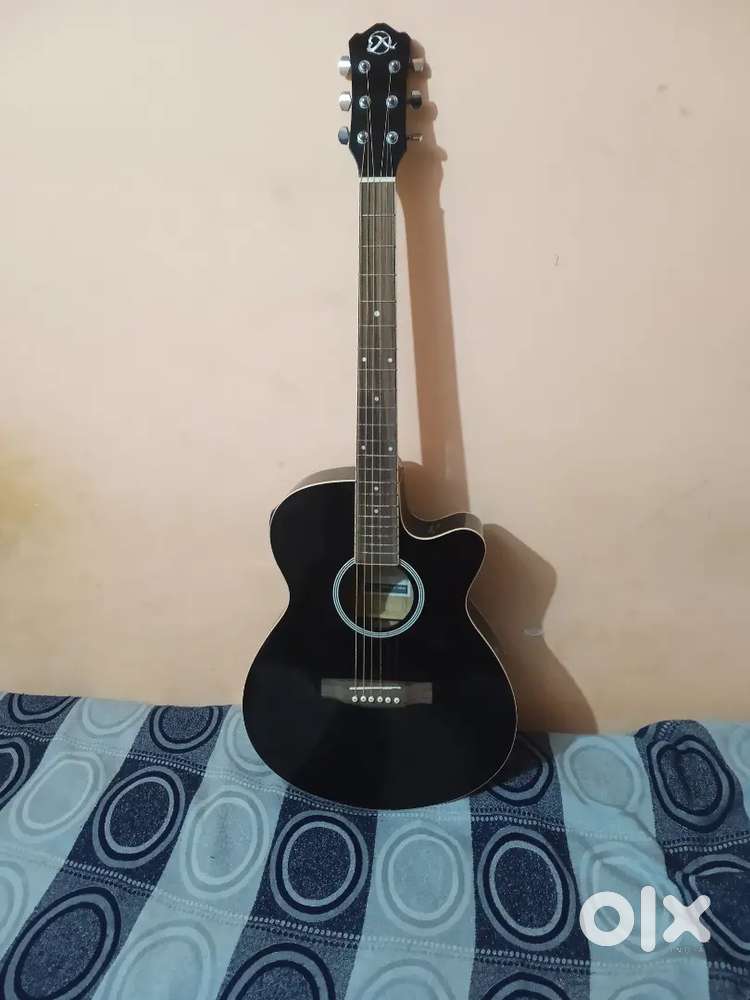 Exl guitar important brand only 1 month use ni hua 3 in 1 guitar Exl