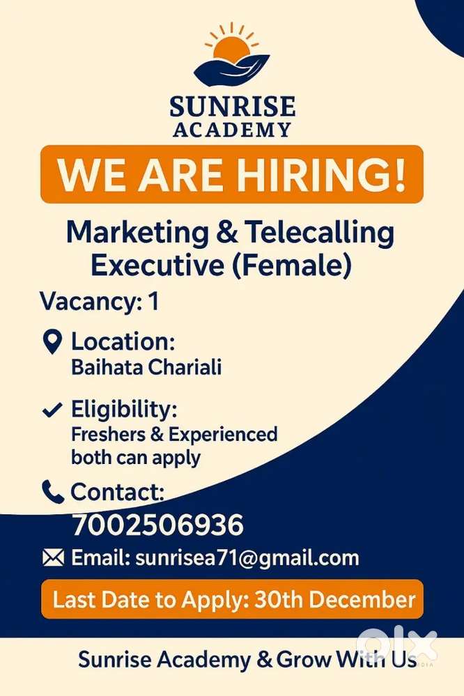 Marketing & Telecalling Executive