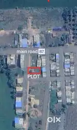 Plot West facing road