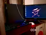 Pc setup with 2 gb nvidia graphic card(monitor,keyboard,mouse included
