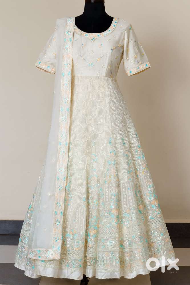 Intricate Thread work ghagra choli