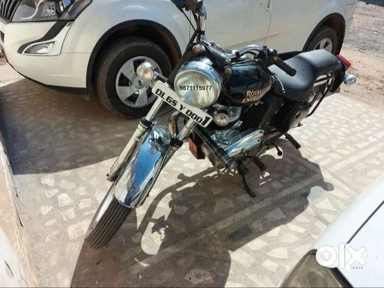 Royal Enfield Bullet 500 (2007) VVIP no. 0001