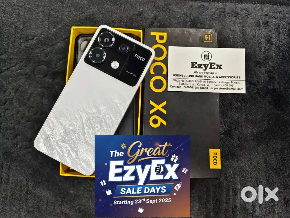 EZYEX SALE - Poco X6 5G (8/256 GB) Available on Sale!