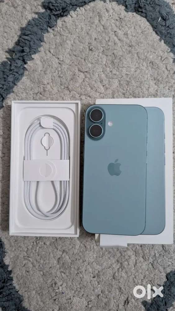 Iphone 16 128gb Teal colour just open box