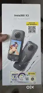 Insta 360 x3 unboxed
