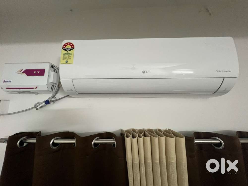 LG 1 Ton 5 Star Dual Inverter Split AC (2024 Model) with stabilizer