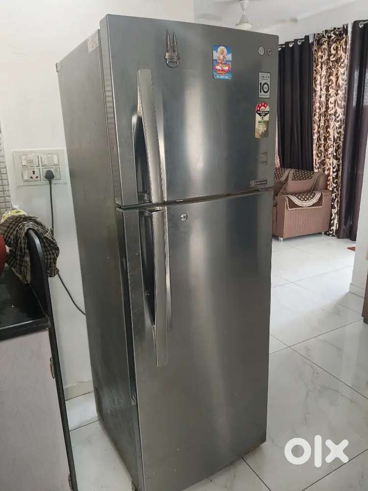 LG double door Fridge  &  SYMPHONY Air Cooler with Honey Comb pads
