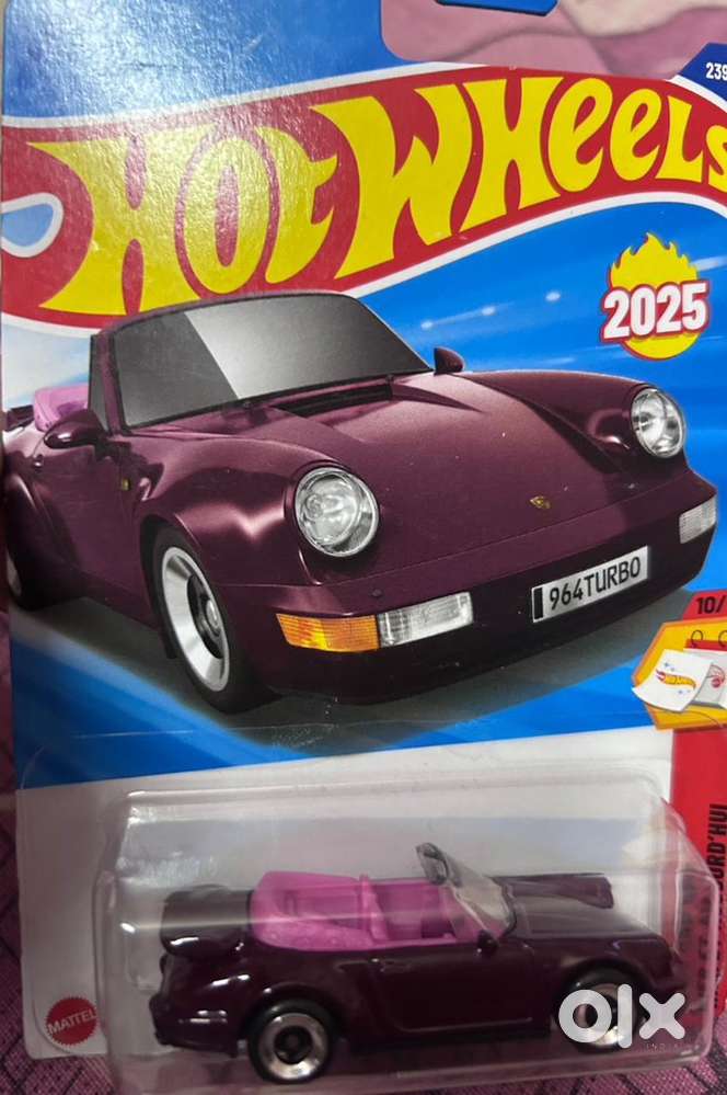 Hot wheels porshe 911 turbo cabriolet 2025 edition