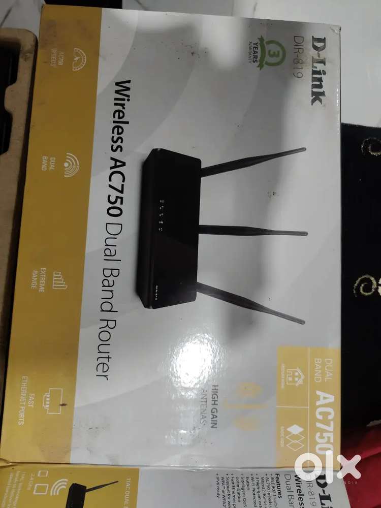 Dlink dir 819 router and repeater