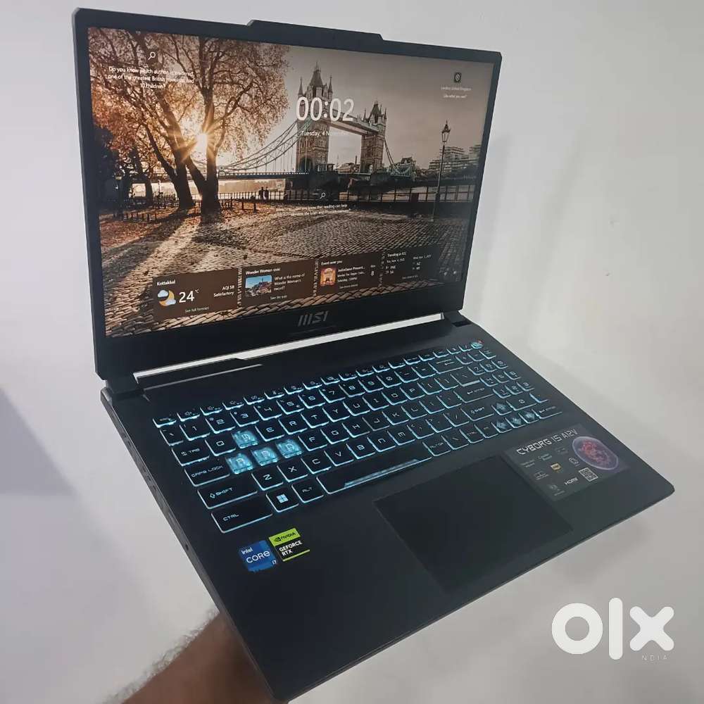 MSI Gaming CYBORGIntel Corei7 12thGen 6GB RTX4050Graphics16GBRam 512GB