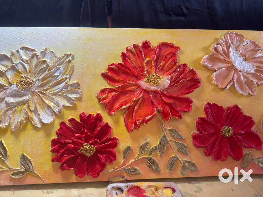 3d sculpture painting