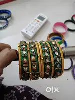 Silk thread bangles