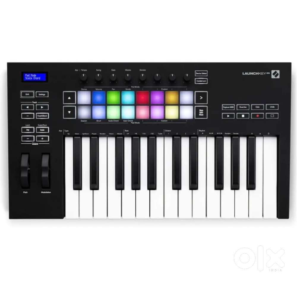 Electronic midi keyboard NOVATION LAUNCH KEY 25