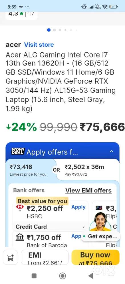 Gaming laptop in bulk