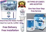 Brand New RO Water Filter Start For Just Rs 4,499 Only