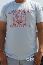 Men's Half Sleeve Cotton Lycra Tshirts