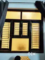 Window doors with glass