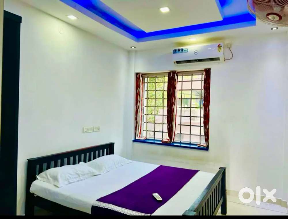1 BHK fully furnished apartment for rent near vyttila
