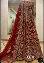 Pakistani gowns zardozi heavy sharara dress lehnga bridals wedding