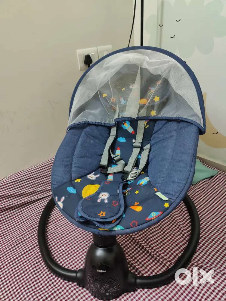 BAYBEE Automatic Electric Swing Cradle for Baby Adjustable Speed