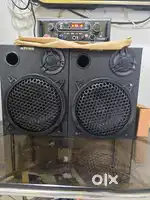 Sound system - Two sound box and amplifier