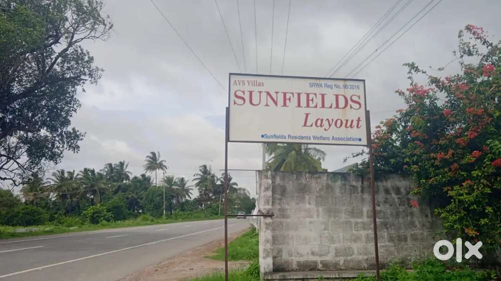 Hosur -Bagalur road approved site for sale